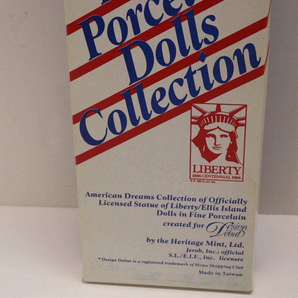 American Dreams Porcelain Doll Athena from Greece - Picture 10 of 10